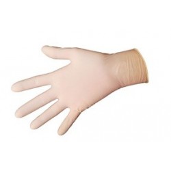 Gants latex transparent -...