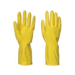 Gants de ménage jaune -...